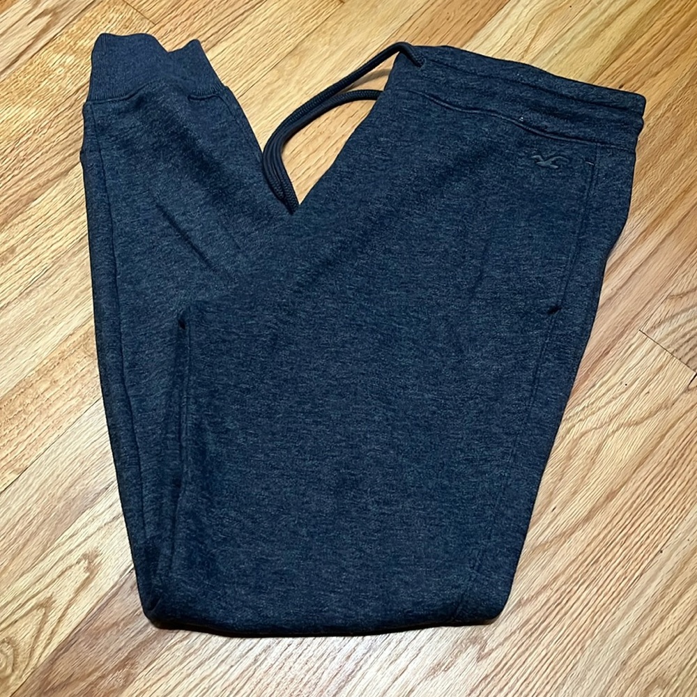 Hollister navy sweatpants